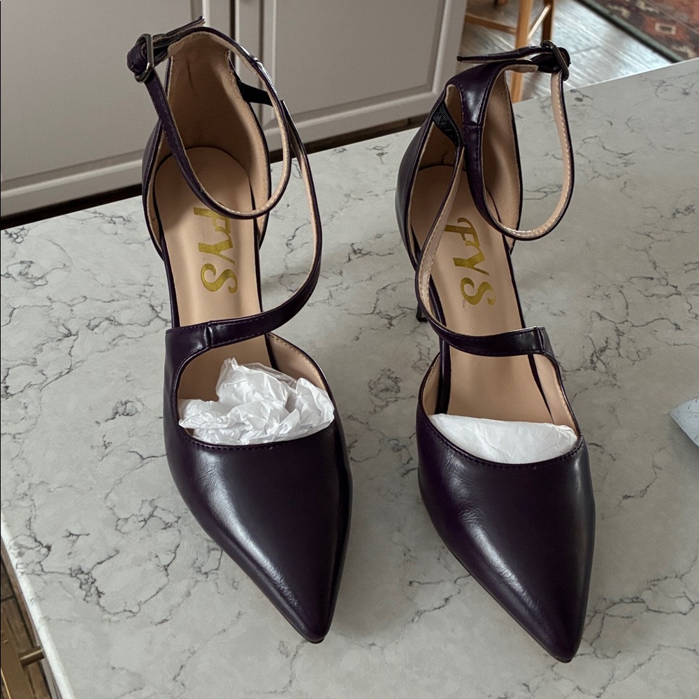 Chic Purple Women's Heels so comfortable